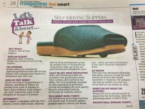 Self Parking Slippers
